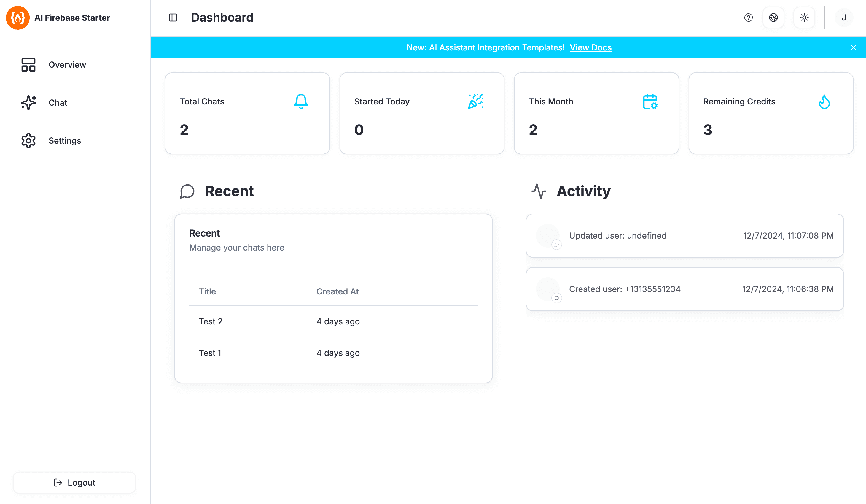 Welcome to the Firebase AI Starter Kit